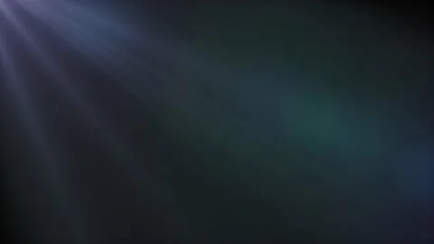 Seamless loop video. Blue flare light beam with smoke and dust particle effect  動画素材 197648340