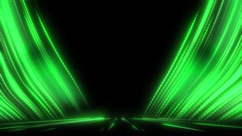 Seamless loop video green black Oscar award background. Waves of luxury, perfect 動画素材 264136693