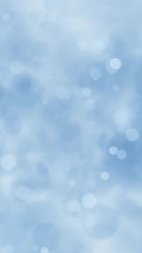 Seamless loop white blue circle bokeh flying animation background Stock Footage 337851633