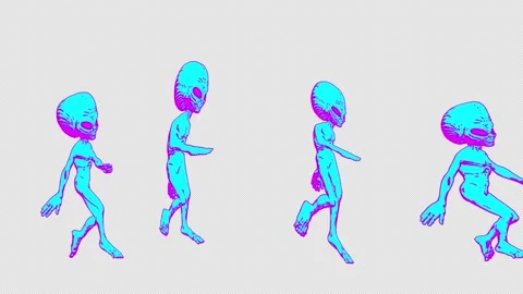 Aliens Walking Stock Video Footage | Royalty Free Aliens Walking Videos ...