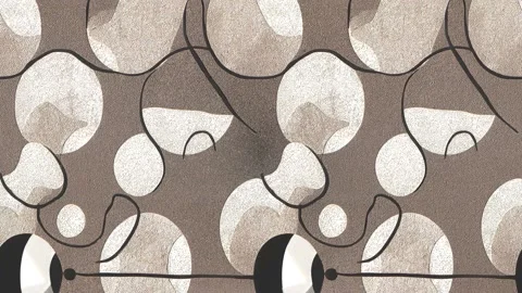 Seamless Loopable Neutral And White Grungy Classic Abstract Surface Stock Footage 215463983