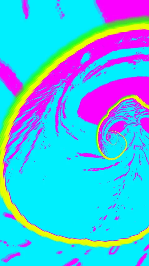 Seamless loopable vertical video  animation of alien head cartoon style with Stock Footage 306299588