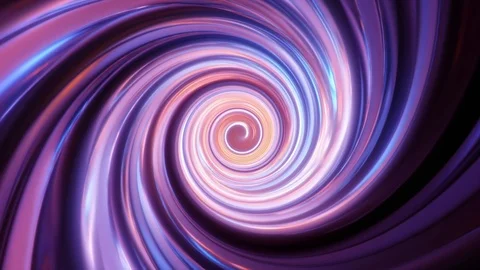 Seamless looped 3D rendering animation of an colorful vortex tunnel Stock Footage 123734715