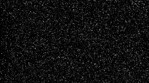 Seamless Looped Snowfall background, snow falling over black and green screen Stock Footage 225776801