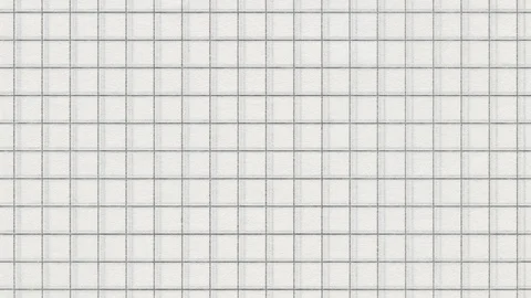 Seamless looped squared white paper background Stock Footage 94442437