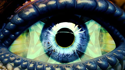 Eye Illustration Stock Footage ~ Royalty Free Stock Videos | Pond5