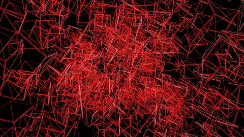 Seamless looping 4K abstract rotating cube animation Stock Footage 105757726