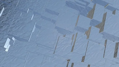 Seamless looping 4K abstract rotating cube animation Stock Footage 105868958