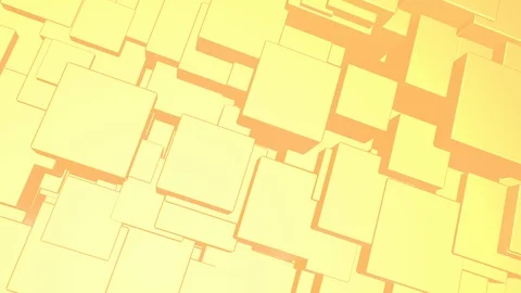 Seamless looping 4K abstract rotating cube animation Stock Footage 105869270