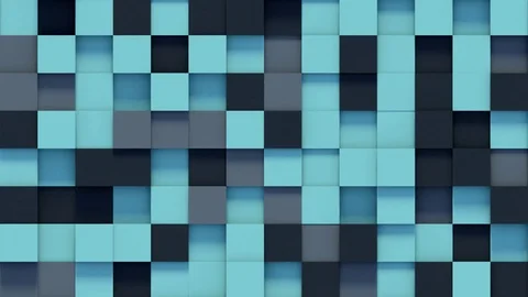 Seamless Looping Abstract Cubes Background Orthographic 動画素材 107497562