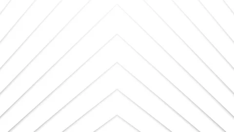 Seamless looping abstract lines pattern motion on white background Stock Footage 340238613