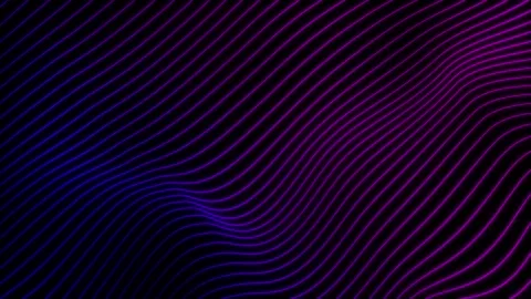 Seamless Looping Abstract Wave Background Video stock 345815102