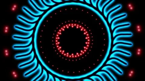 Seamless looping. Animated vj loop. Stock Footage 261783472