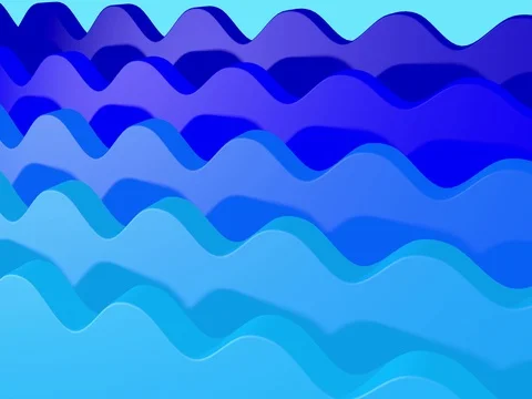 Seamless looping animated wave background Stock Footage 71193051