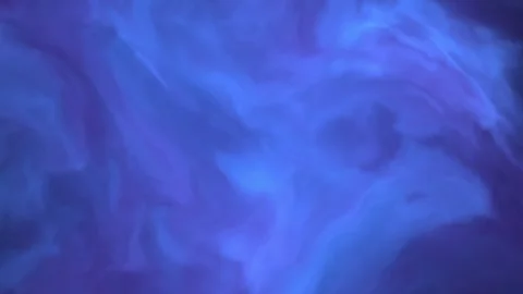 Seamless looping animation of abstract blue and purple fluid smoke or nebula Stock Footage 333860221