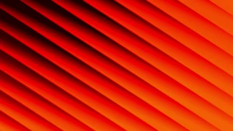 Seamless looping animation of colorful linear wave patterns Stock Footage 316070836