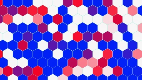 Seamless looping animation of a patterned background Stock Footage 106982072