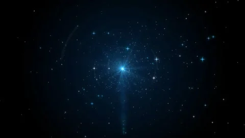 Seamless Looping Animation of a Vast Starry Night Sky Stock Footage 346141801