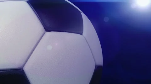 A seamless looping background of a Soccer Ball HD 25fps Stock Footage 52193816