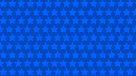 Seamless Looping Blue Star Pattern Background Animation Stock Footage 339937520