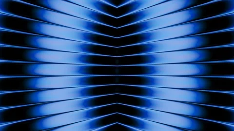 Seamless Looping Blue Tech Background with Radiating Gradient Stripes 스톡 동영상 334408279