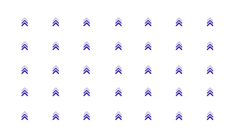 Seamless looping blue upward chevron pattern on white background for high t.. Stock Footage 333032412