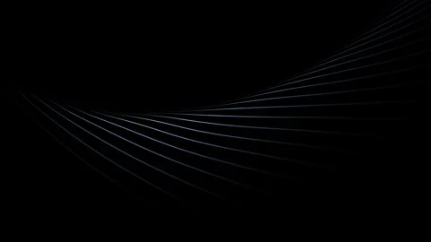 Seamless looping blurry lines wavy background Stock Footage 324526929