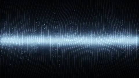 Seamless looping bouncing blurred dots with lines motion background Видео 337736988