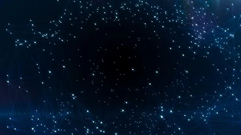 Seamless looping brightly tech abstractive backdrop 動画素材 116337584