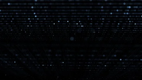 Seamless looping digital network dots motion background Stock Footage 344787520