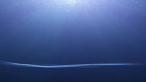 Seamless looping digital waves glitter copy space animation Stock Footage 337245870