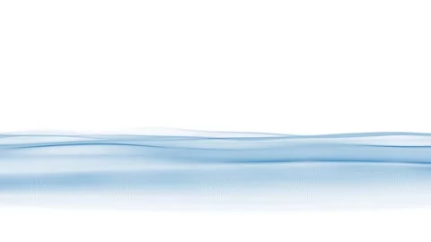 Seamless looping digital waves isolated on white Stock Footage 319887764