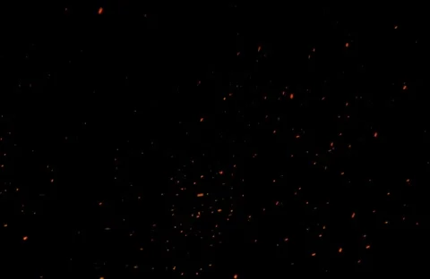 Seamless looping fire flames animation Stock Footage 345659929
