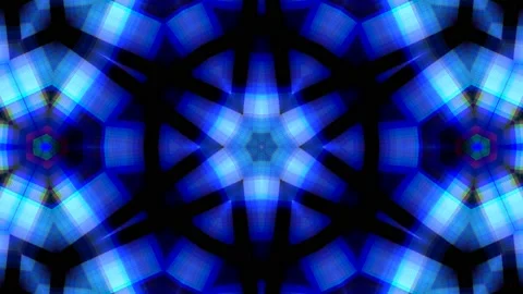 Seamless Looping of Flickering Abstract Glitch Effect Symmetric Background Stock Footage 167824104