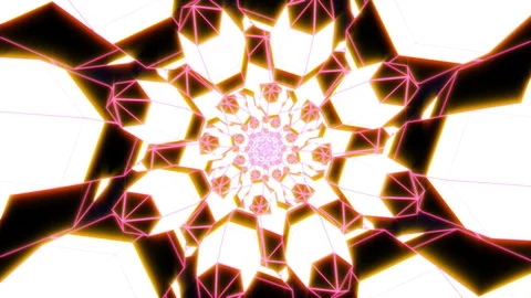 Seamless looping footage. Esoteric cosmic mandala. Stock Footage 117236901