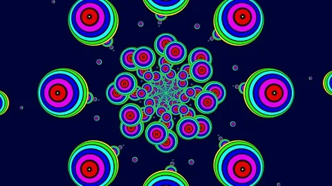 Seamless looping footage. Esoteric cosmic mandala. Stock Footage 117237164