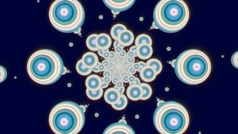 Seamless looping footage. Esoteric cosmic mandala. Stock Footage 117237252
