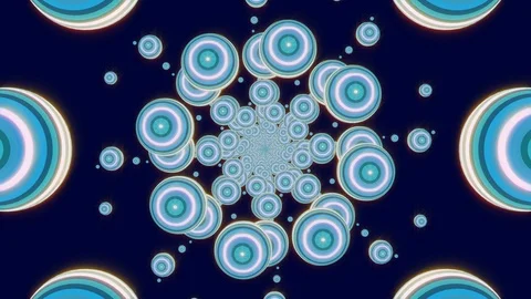 Seamless looping footage. Esoteric cosmic mandala. Stock Footage 117237256