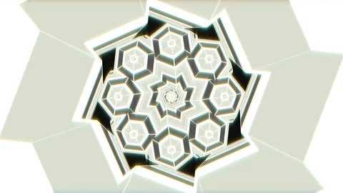 Seamless looping footage. Esoteric cosmic mandala. Stock Footage 117237337