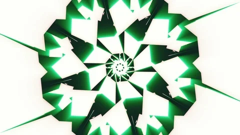 Seamless looping footage. Esoteric cosmic mandala. Stock Footage 120021224