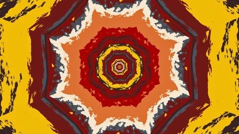 Seamless looping footage. Esoteric cosmic mandala. Stock Footage 120021766