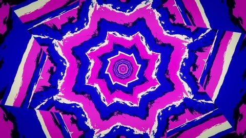 Seamless looping footage. Esoteric cosmic mandala. Stock Footage 120021922
