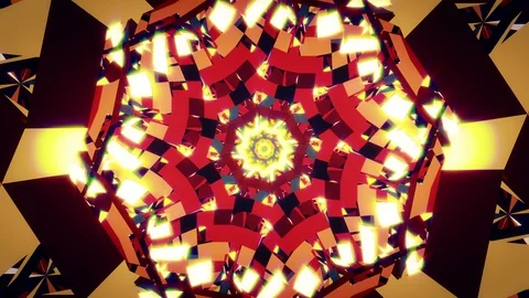 Seamless looping footage. Esoteric cosmic mandala. Stock Footage 120554807