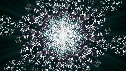 Seamless looping footage. Esoteric cosmic mandala. Stock Footage 120744658