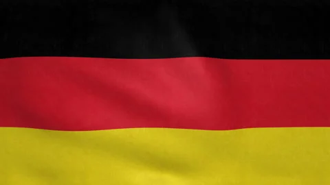 Seamless looping Germany flag, 50fps Stock Footage 205089568