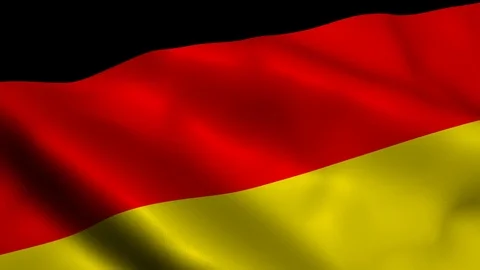 Seamless looping Germany flag waving motion Stock Footage 107462926