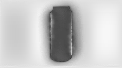 Seamless Looping Lightning Soda Can Soft Drink Canister Frame with Alpha Channel Stock Footage 314635082