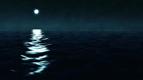 (SEAMLESS LOOPING) Moonlight  스톡 동영상 10720667