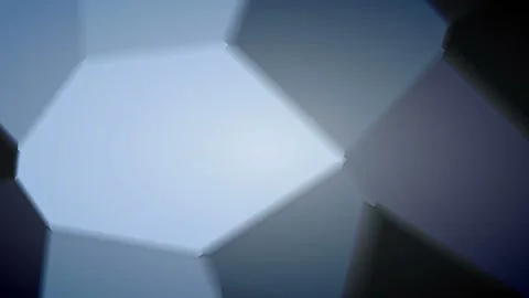 Seamless looping motion background 4k features dynamic futuristic structures and Stock Footage 160608170