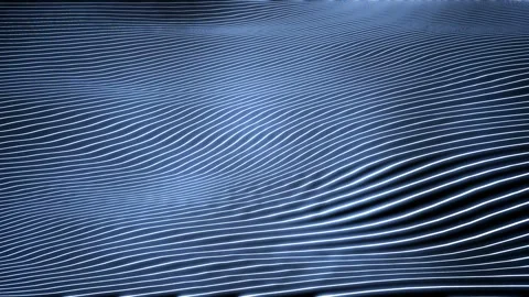 Seamless looping motion background features glowing grid structures Stock Footage 160598250